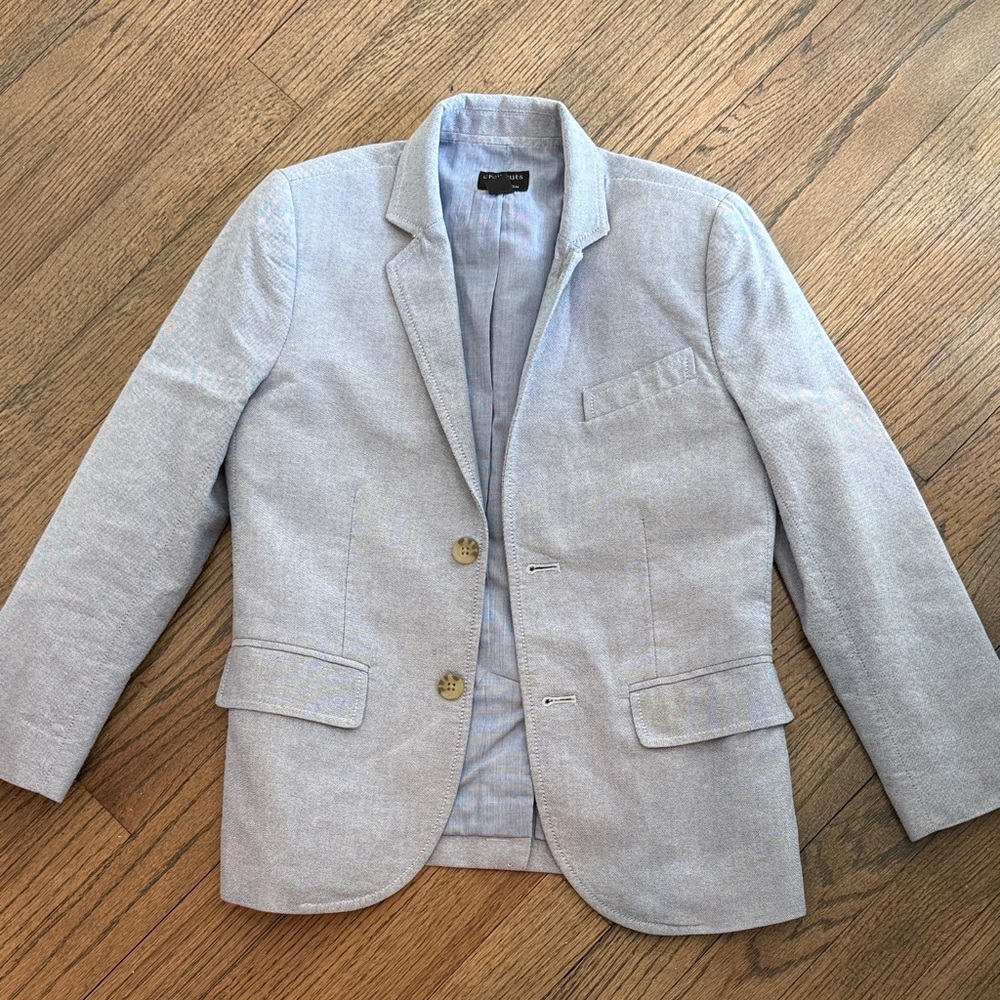 Crewcuts Light Blue Button-Up Shirt